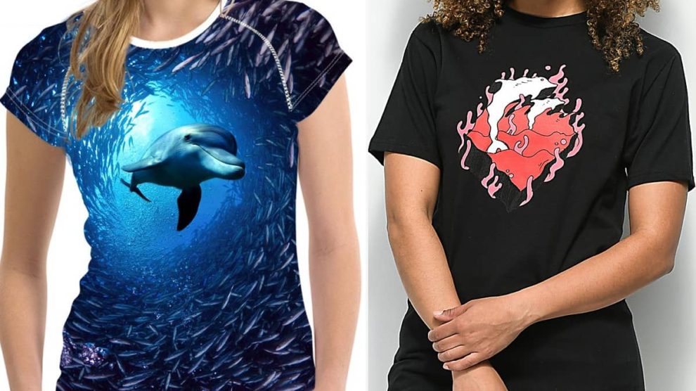 Pink Dolphin Clothing, Dolphin Shirt, Pink Dolphin T-Shirt